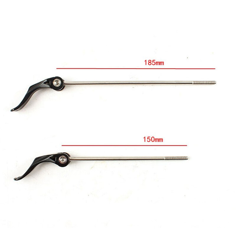 1 Pair 150mm/185mm MTB Road Bike Quick Release Skewer Wheel Locking Quick Release Skewer Skewer Universal For MTB DIY Color