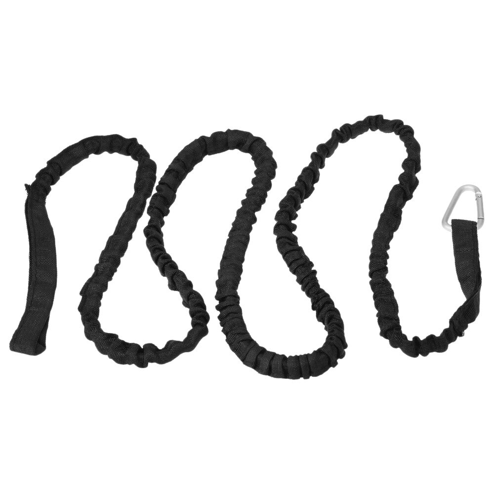 1.5M Elastische Kajak Peddel Leash Hengel Leash Veiligheid Touw Koord Met Karabijnhaak Roeiboot Kano Accessoires