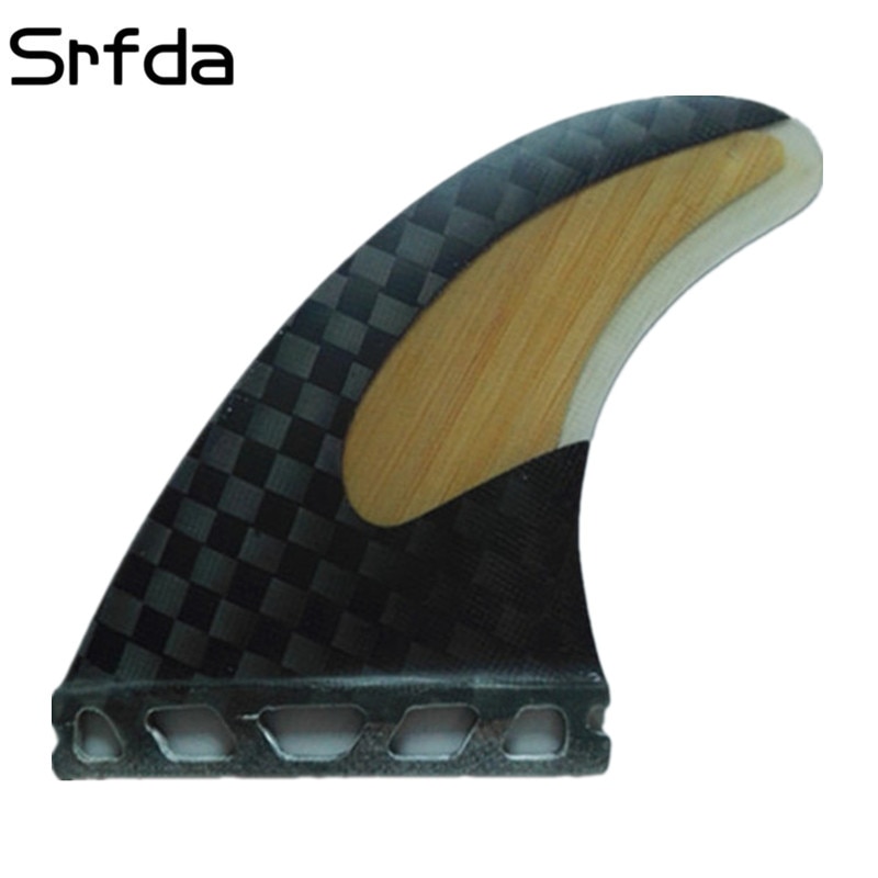 srfda surfboard fin surfing fins for future box size G5/M System 12K carbon fiberglass honey comb Fins - Three Fin