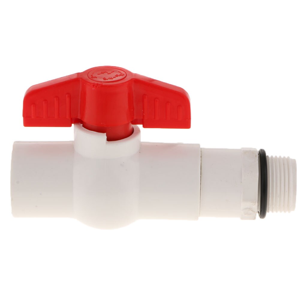 25mm Outlet Plastic Straight Drum Barrel Spigot Faucet Taps for Water 3/4 inch Connection