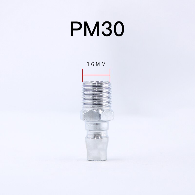 Pneumatic fittings Air Compressor Hose Quick Coupler Plug Socket Connector SP20,PP20,SM20,PM20,SH20,PH20,SF20,PF20: PM30