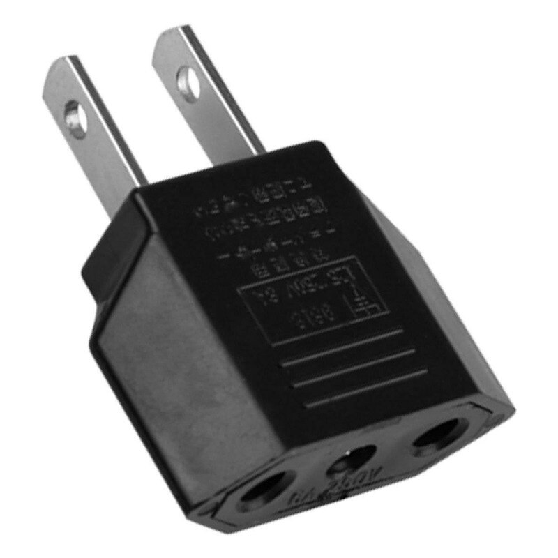 10 st europeisk euro eu till oss usa plug reseladdare adapter uttag omvandlare
