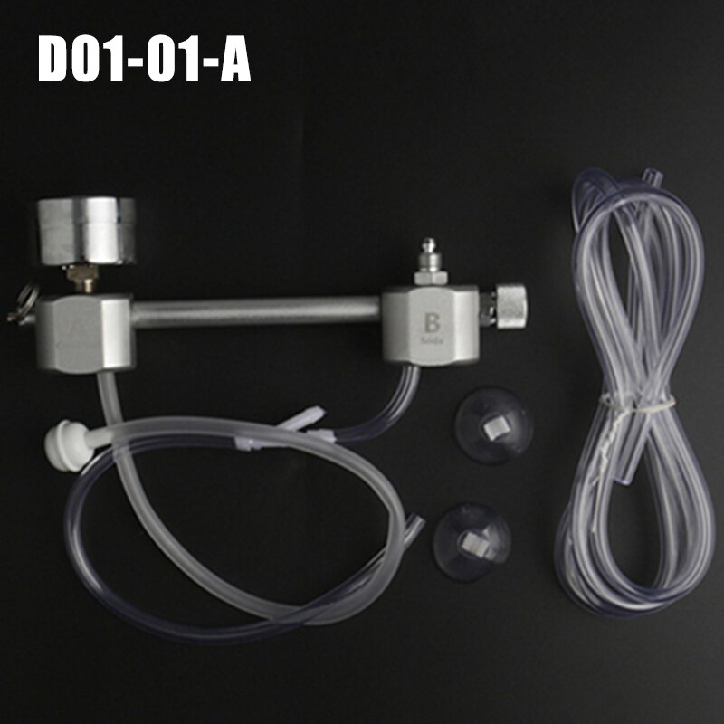 Aquarium DIY CO2 Generator System Kit with Solenoid Valve Bubble Counter for Plants Aquarium SP99: d01-01-a