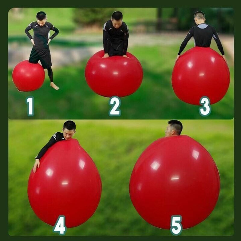 Giant Menselijk Ballon 36 Inch Ronde Ballonnen Extra Jumbo & Dikke Giant Latex Ballon Voor Bruiloft Verjaardag Event Decor Lbv