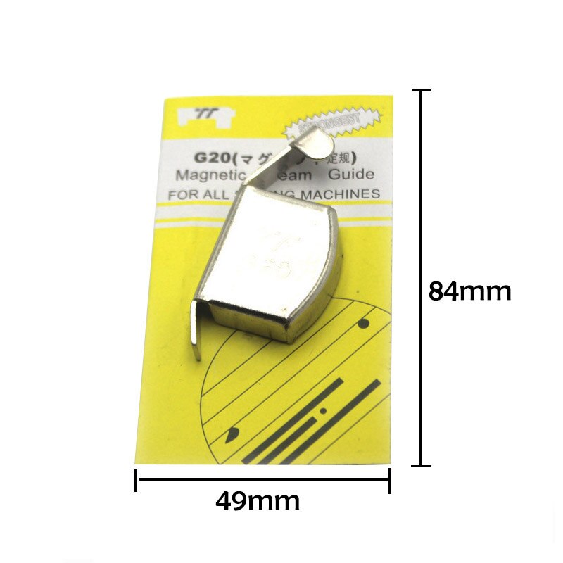 40/50/70mm Flatbed Sewing Machine Magnet Sewing Machine Presser Foot Sewing Machine Guide Plate Sewing Machine Accessories: 49X84X5mm