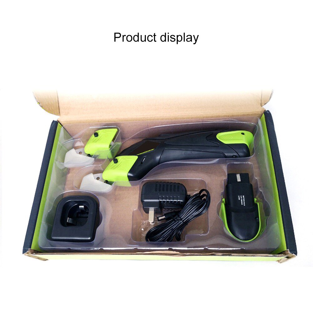 3.6V Electric Scissors Cordless Lithium Battery Fabric Leather Cloth Cutting Sewing Scissor Rechargeable Handheld Cutter Tool