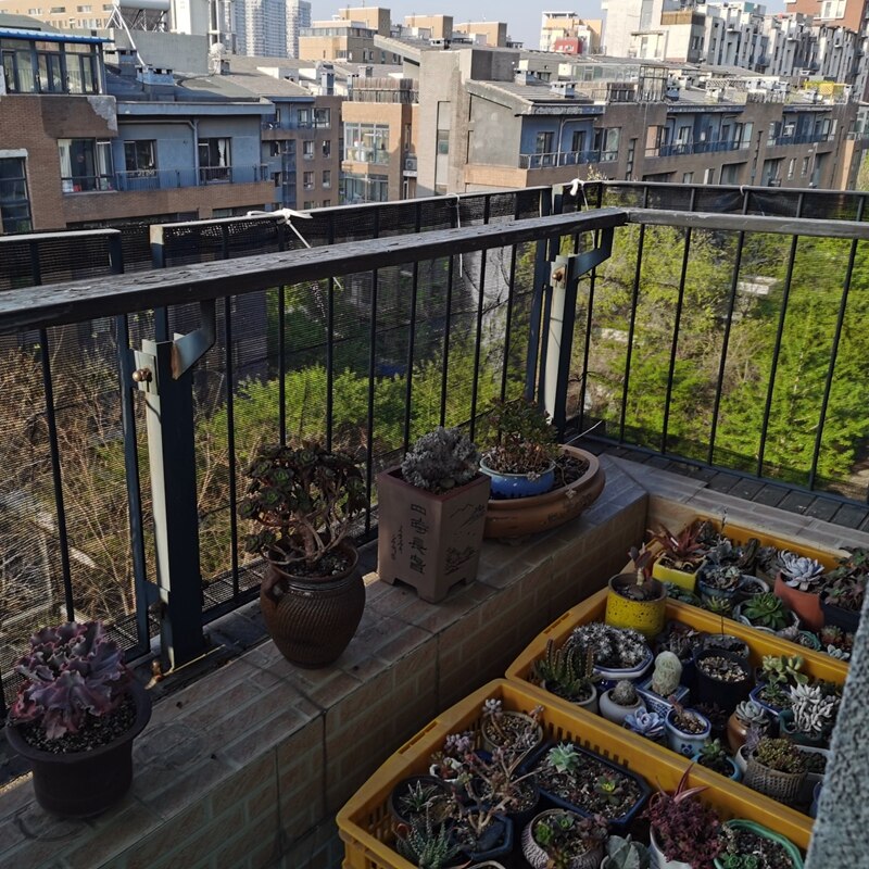 Hi Black HDPE Anti-UV Sun Shading Net Balcony Fence Sun-proof Garden Courtyard Sunblock Succulent Plant Sunshade Net