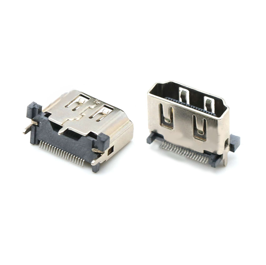 5pcs/Lot HDMI 19Pin 20P 20Pin Male Plug Connector HDMI Female Male Socket Jack HDMI Repair Replacement: K 10.5MM