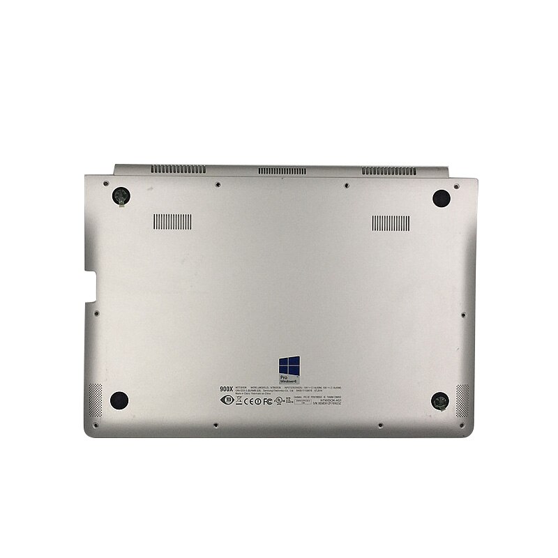 Top Back Case For Samsung NP900X3C NP900X3D NP900X3E NP900X3K Laptop LCD Back Cover/Hinges/Bottom Case Silver Blue: Silver D Cover