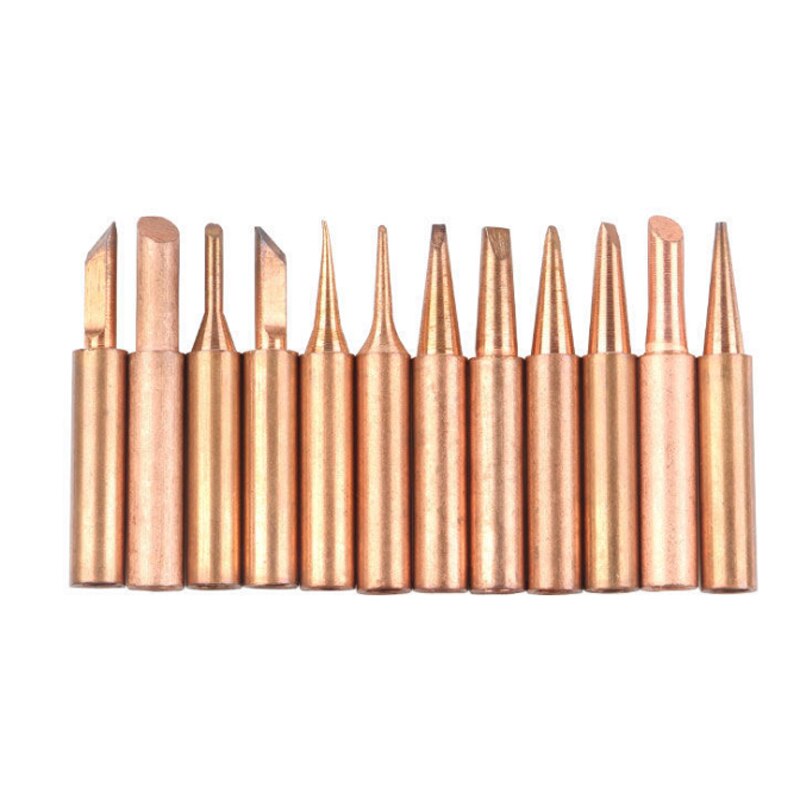 16 Pcs Soldeerbout Tips Zuiver Koper Soldeerbout T... – Grandado