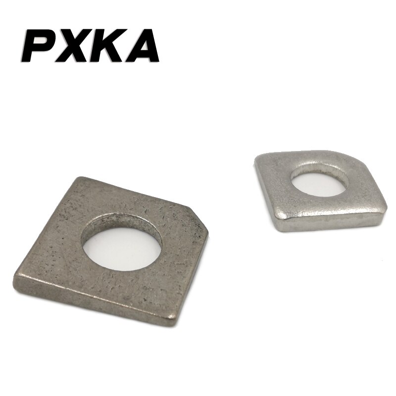 Square bevel washer for 304 stainless steel gb853 channel steel M6 / 8 / 10 / 12 / 16 / 20 / 22 / 24