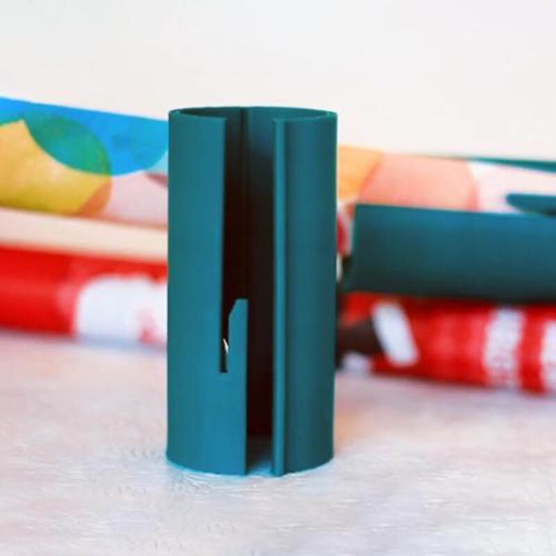 Wrapping Paper Cutter Mini Portable Small Utility Wrapped Carton Paper Cutter Plastic Wrap Dispensers E2S