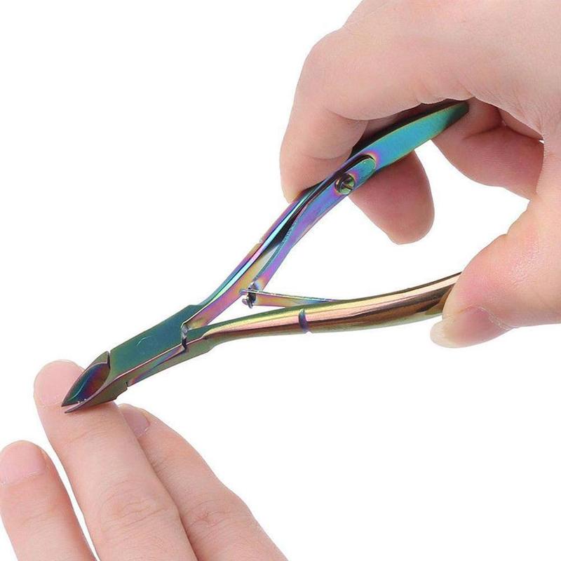 Nagelriemknipper, nagelriemknipper, kleurrijke nagelknipper, skins, gereedschap, nagelschaartje, manicure, dode nagels, kunstverwijderaar  x6 w 1