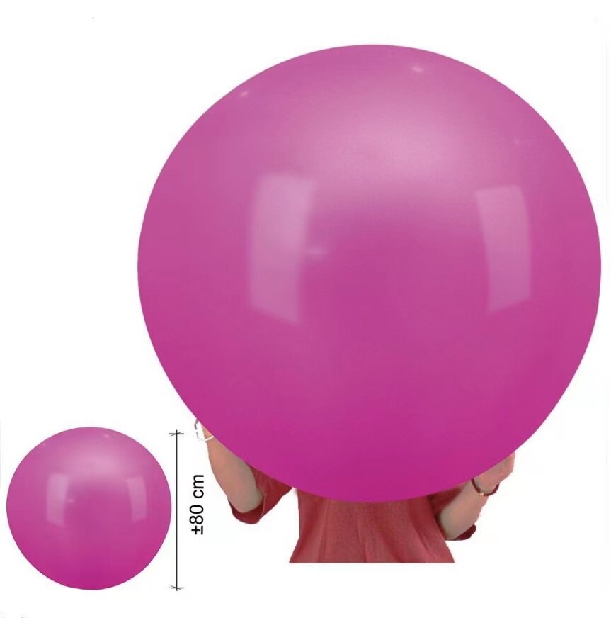 AGORA Globo extra grande de 80cm para: FUCSIA