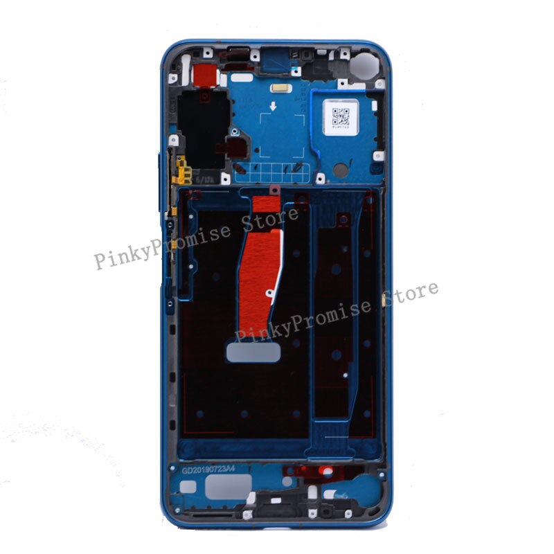 per Huawei Honor 20 pro Medio cornice Bezel Medio Piastra di Copertura Parte di Riparazione per Honor 20 pro Medio cornice YAL-AL10