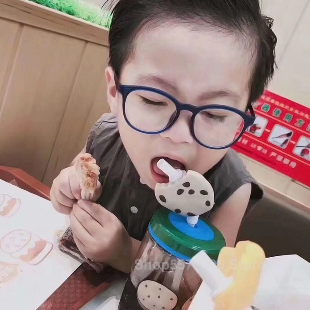 Occhiali rotondi Bambini anti bagliore Occhiali Da vista per Bambini Della Ragazza del Ragazzo di Telaio dell'ottica lenti Chiare UV400 3-13 Contro Luce Blu blocco Oculos