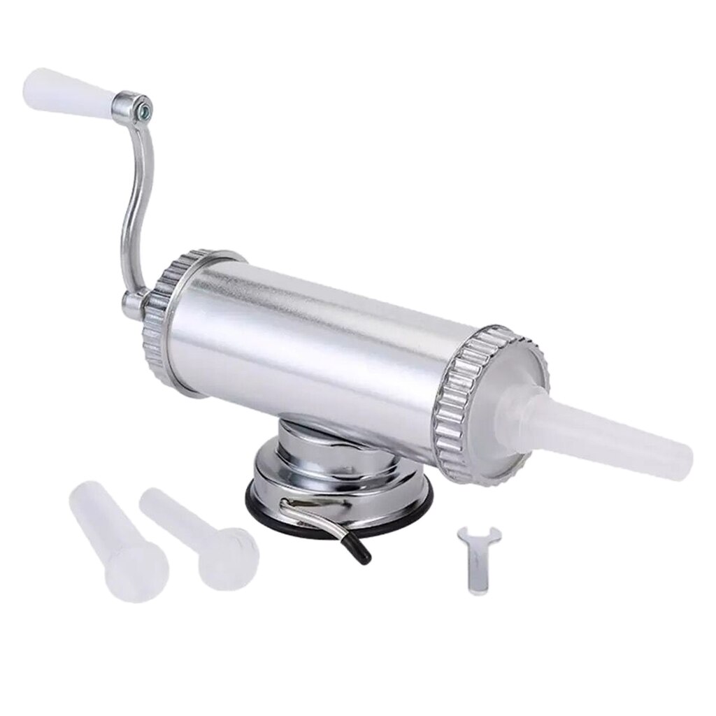 Kitchen Manual Sausage Maker Meat Stuffer Machine Attachment Suction Base