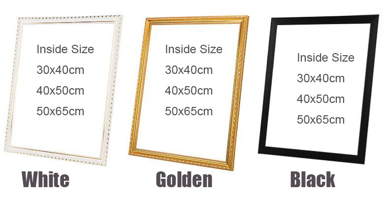 Out frame Diy Unfinished Wood stretcher diy oil painting diamond Mosaic Thick wood frame wall painting picture frame