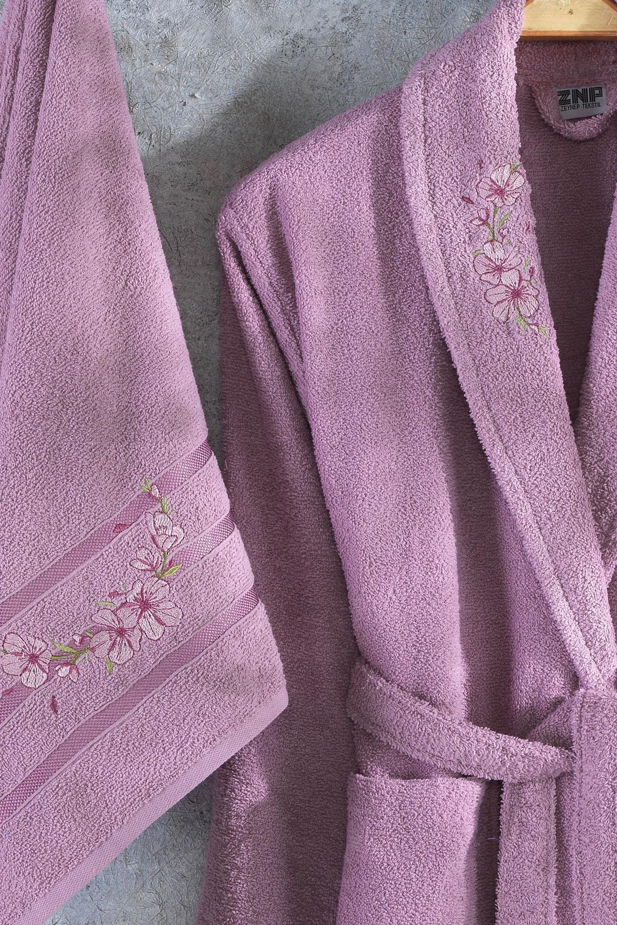 100% algodão roupão e toalha conjunto longo grosso terry para banho mulher macio relaxar vestido de vestir dama de honra absorvente m/l Roupão de banho plus roupões femininos de dama de honra