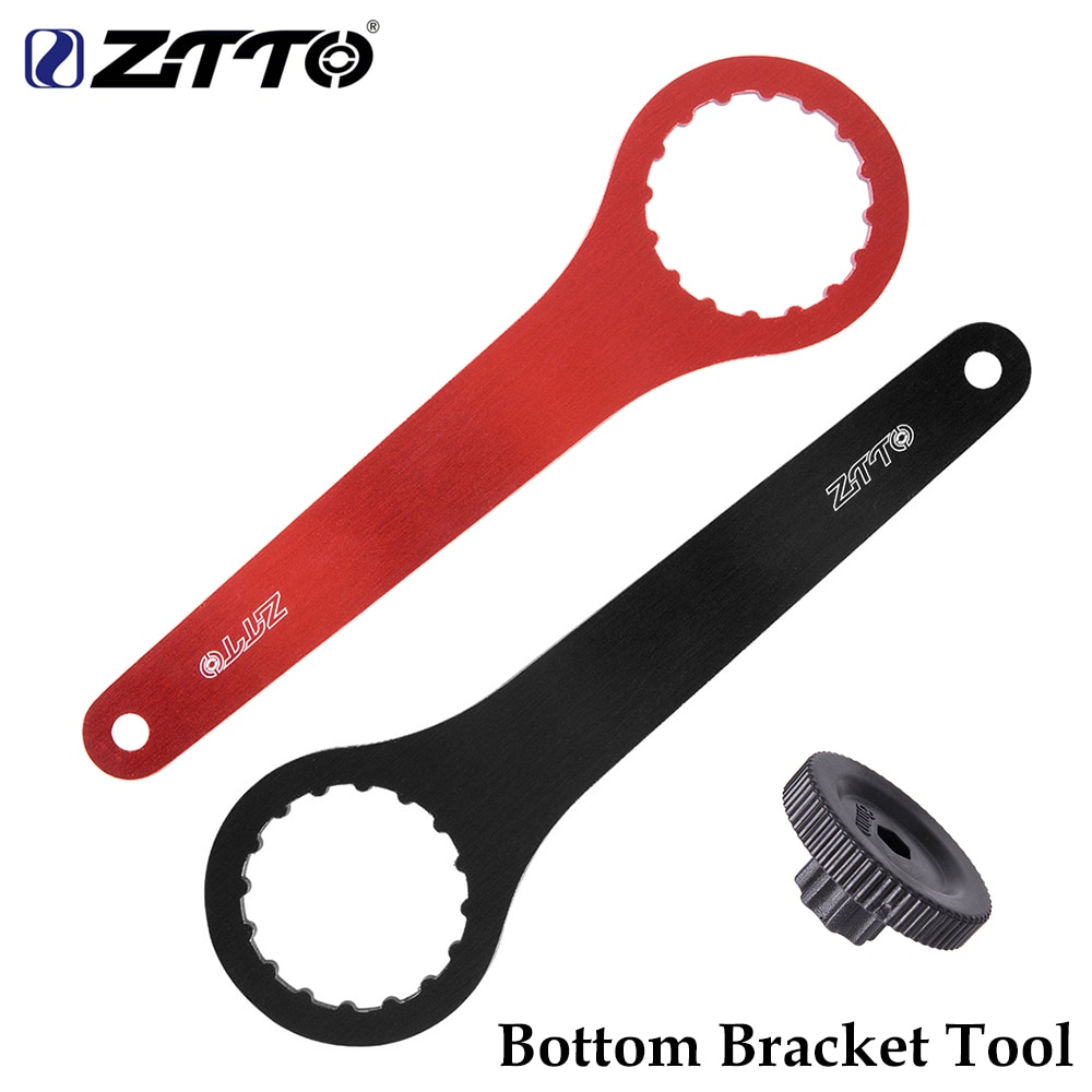 Ztto cykel dub bb bundbeslag skruenøgle 44mm 46mm 16 24 hak installer reparation til  bb51 bb52 cykelværktøjsnøgle 1pc