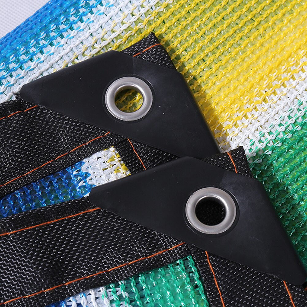 90% Shade Garden Sunshade Fabric PE Roof Sun Shelter Protection Fabric Sun Shade Cloth With Grommets For Pergola Cover Canopy