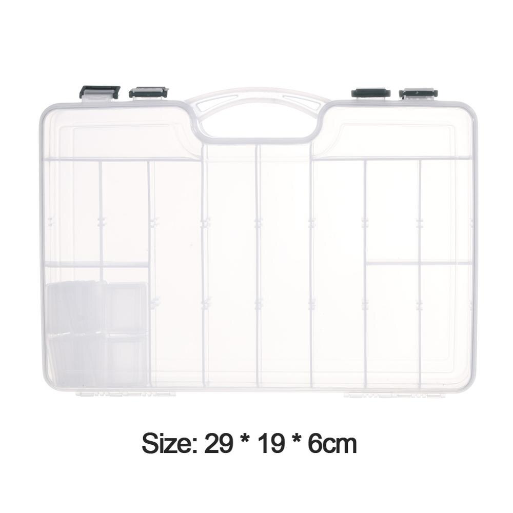 Waterproof Fishing Tackle Box Fishing Lure Spoon Hook Bait Storage Case Utility Box Carp Portable Outdoor Fishing Accessories: 9