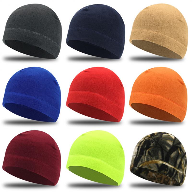 Sombrero de lana para deportes al aire libre, gorro de lana cálido a prueba de viento y frío para escalada de montaña, ciclismo, esquí, correr, Camping, Unisex