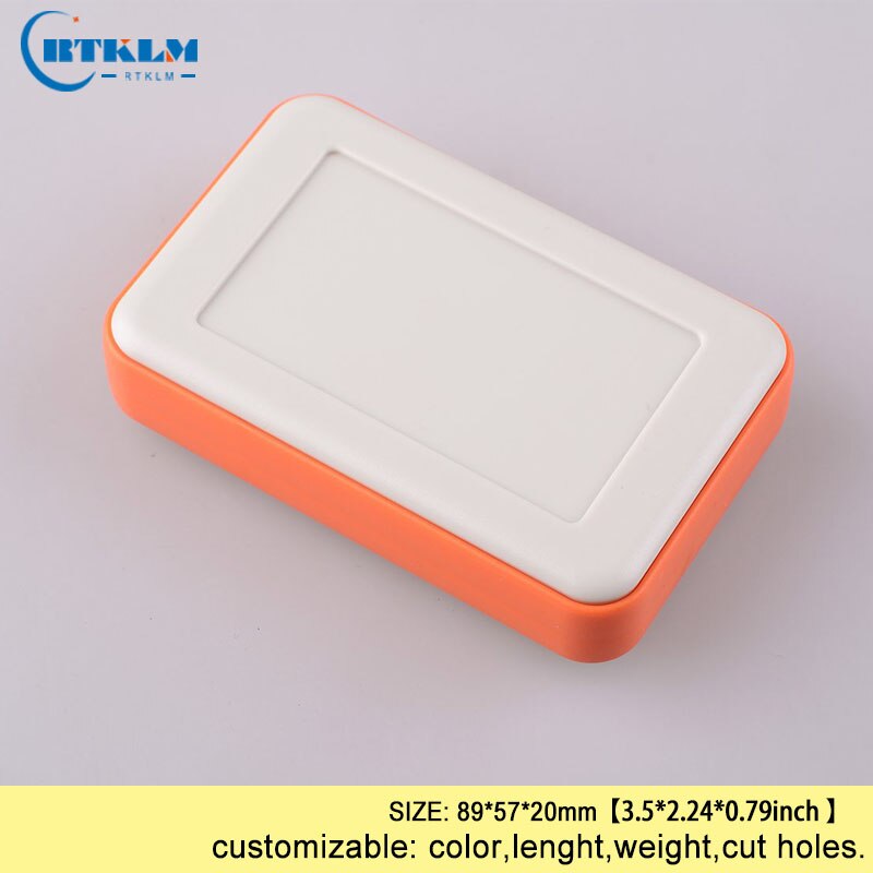 Plastic electronic box handheld plastic enclosure abs diy junction box four colors 89*57*20mm