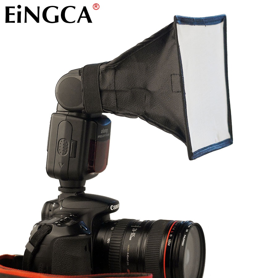 Universele Camera Speedlight Flash Diffuser Softbox 15x17 cm voor Canon Nikon Yongnuo YN-560 III 430EX 580EX II 600EXSB600 SB900