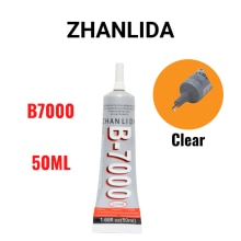 Zhanlida-adhesivo multiusos para reparación de marco de teléfono, pegamento transparente de resina para joyería con punta, 15ML, 25ML, 50ML, 110ML, B7000: ZLD B7000 50ML 1PC