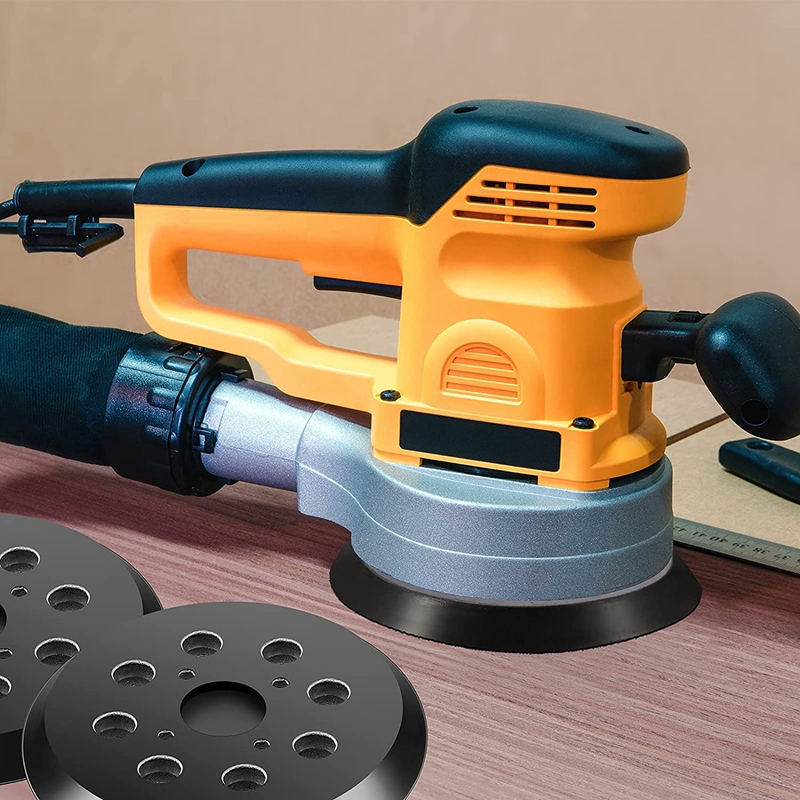 Fashion4 Pieces 5 Inch 8 Hole Hook And Loop Sander Replacement Backing Pads 4 Eye Hook And Loop Sander Pad Sanding Pads