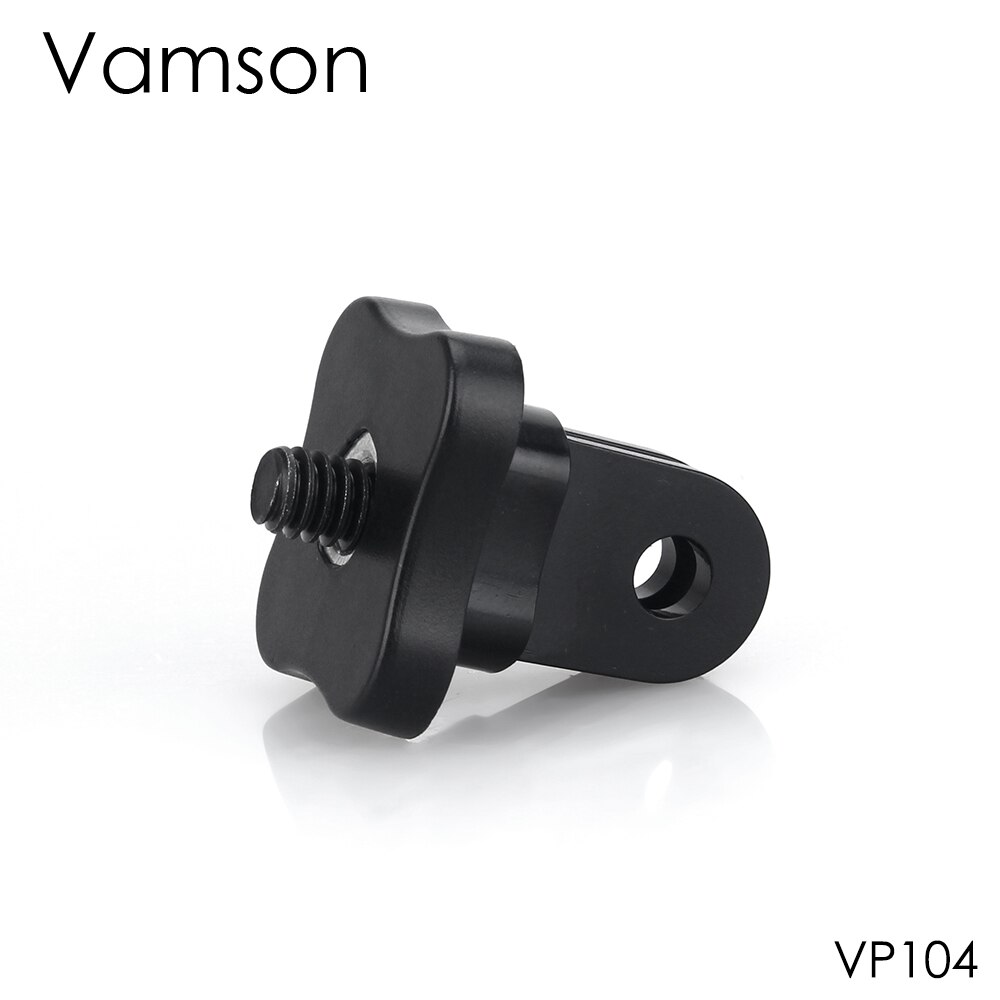 Vamson Voor Gopro Accessoires Mini Statief Monopod Met 1/4 Schroef Voor Gopro Hero 4 3 + 2 1 Voor xiaomi Voor Yi Voor Sjcam VP104