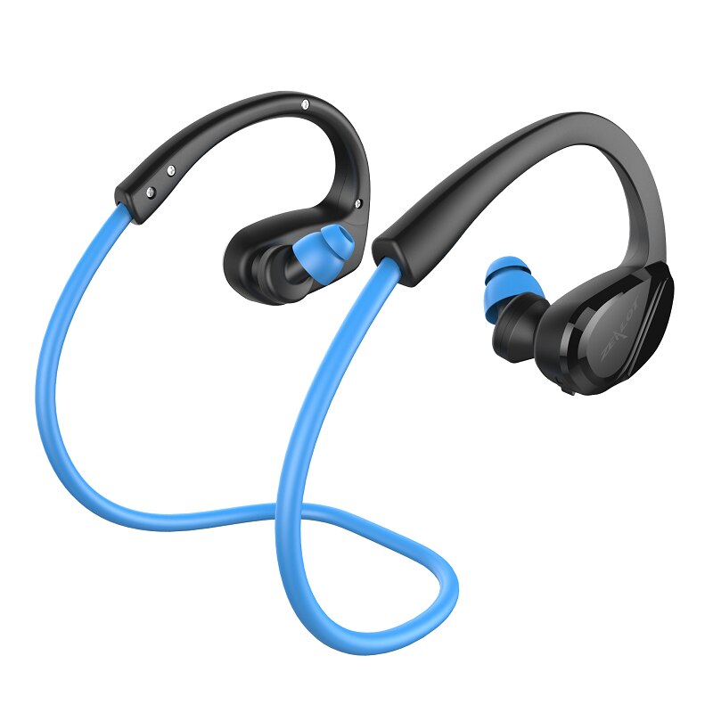 ZEALOT H6 Sport Sans Fil Écouteurs Stéréo Étanche Bluetooth Casque avec Micro Pour Smartphone En Cours D'exécution Gym Casque: Blue