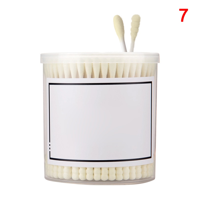 200pcs Cotton Swab Double Tipped Cotton Buds Cruelty-Free Ear Makeup Swabs: 7