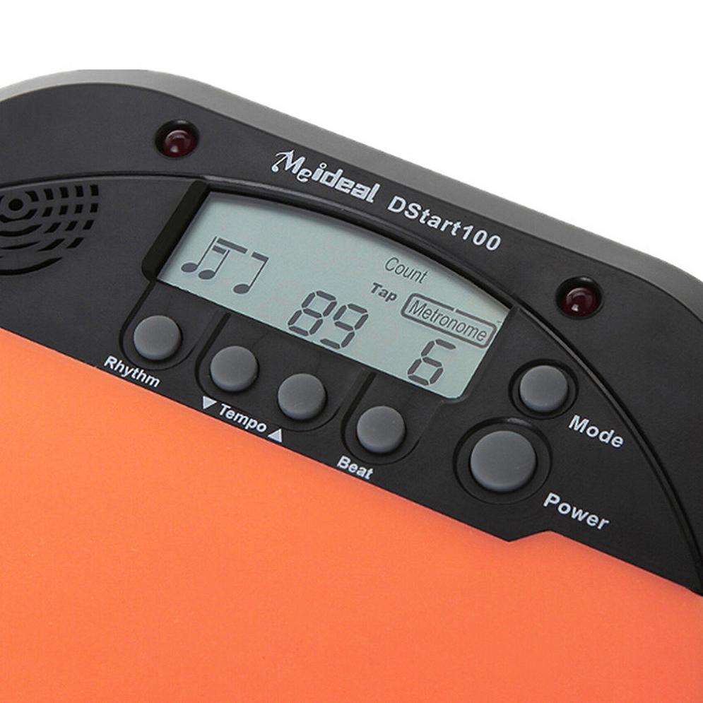 8Inch Digitale Elektrische Drum Pad Training Praktijk Metronoom Met Twee Maple Wood Drumstokken Drumsticks