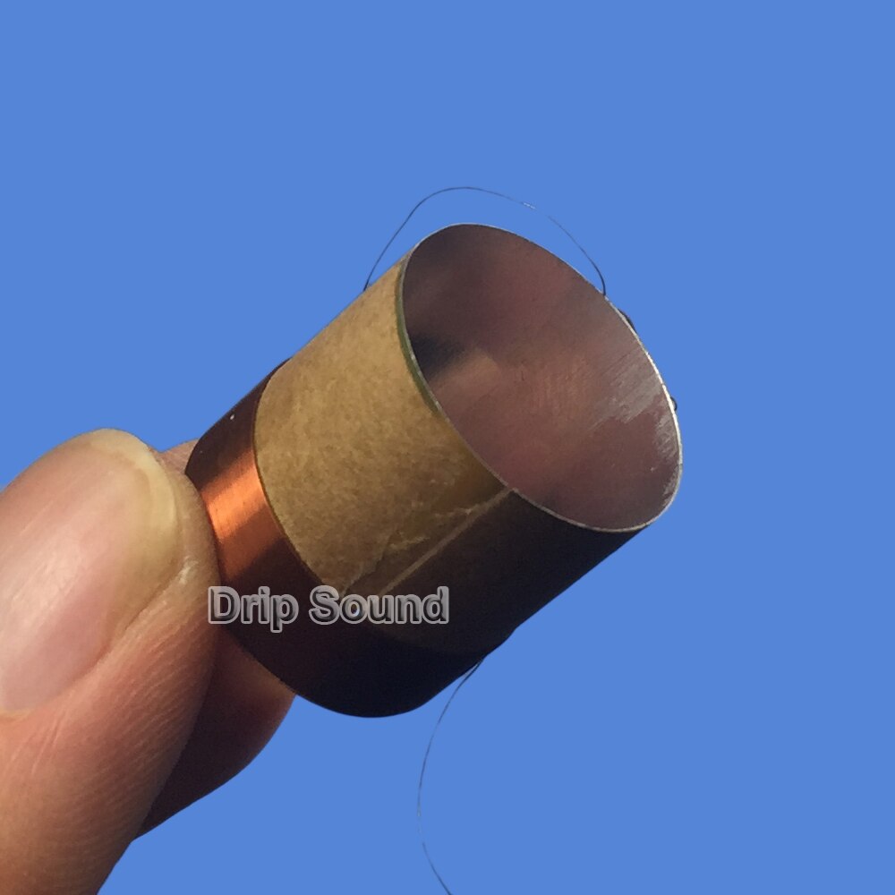 2 stücke 20,4mm 20-Ader Bass Stimme Spule ASV Weiß Aluminium Tieftöner Klang Stock Lautsprecher Reparatur Teile