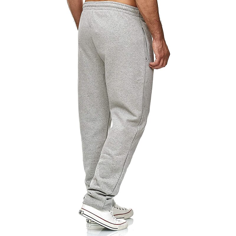 Jogging Katoen Sport Mannen Joggingbroek Lange Track Broek Sport Mannen Rechte Broek Basketbal Run Voetbal Jogging Fitness Broek