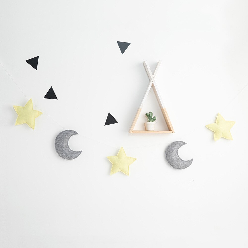 nordisch Stil Sterne Mond Hängen Kinderzimmer Krippe Zelt Bett Passenden Dekoration Zauberstab Hängen Mädchen Baby Zelte Dekorative: A