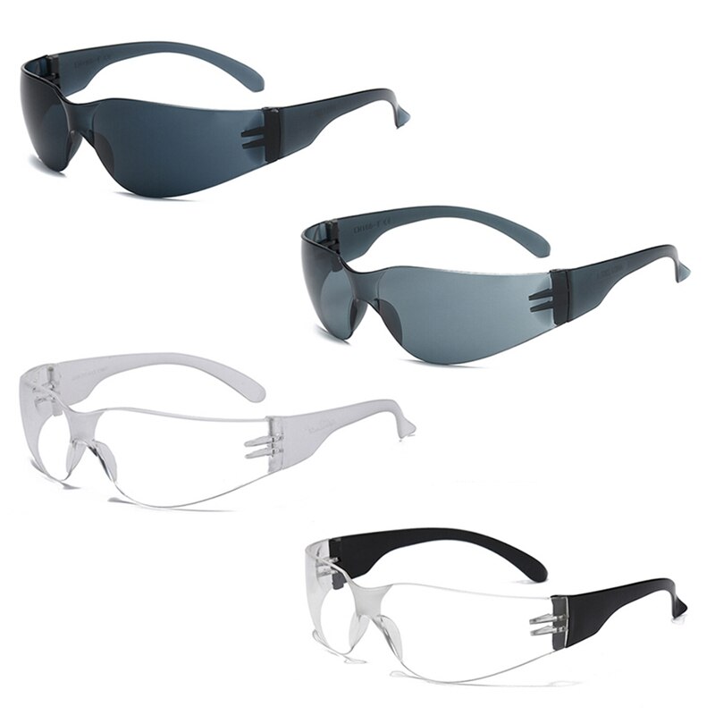 Safety Eyewear protective glasses Safety Specs Work Spectacles Glasses Clear Smoke Yellow Lens