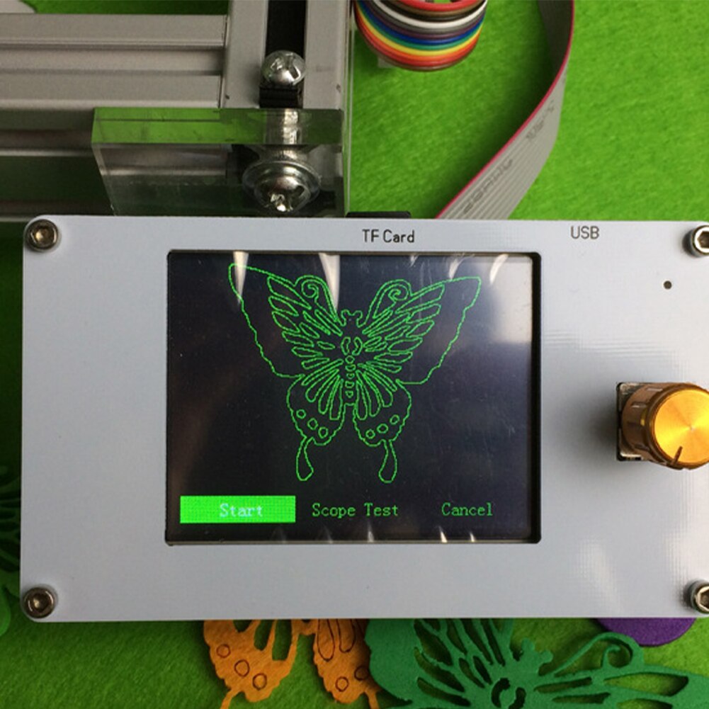 Aluminium maison bricolage réparation hors ligne contrôleur Compact Support TF carte sculpture Machine accessoires couches pratique multifonction