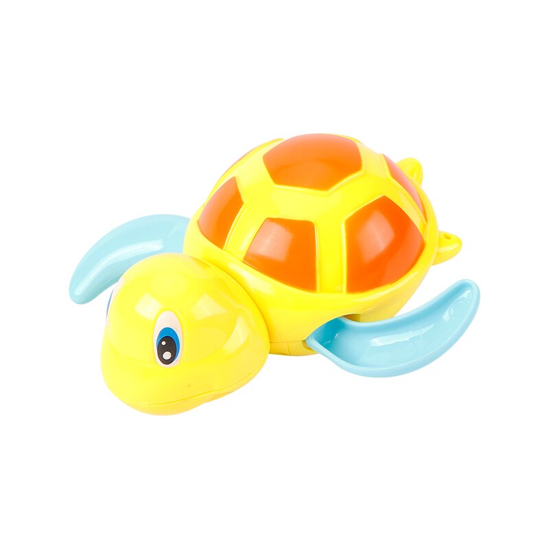 Single Cute Cartoon Animal Tortoise Classic Baby Water Toy Infant Swim Turtle Wound-up Chain Clockwork Kids Beach Bath Toys