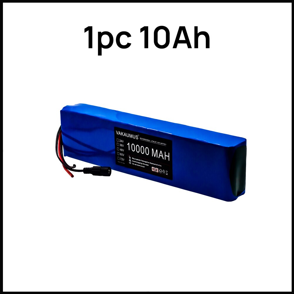 7S4P 24v Lithium Battery Pack 10000mah Electric Bike Ebike Scooter 18650 Lithium Battery with BMS battery 18650 power: 1pc 10Ah