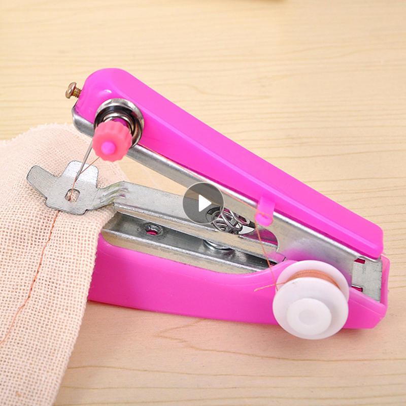 Minimáquina DE COSER inalámbrica, máquina de coser portátil, útil, herramientas de trabajo manual, accesorios de costura