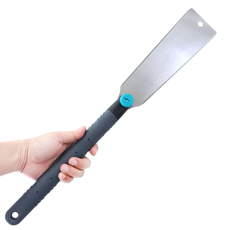 Double Sides SK5 Steel Hand Saw Tenon 3-edge Teeth Plastic Cutting Woodworking