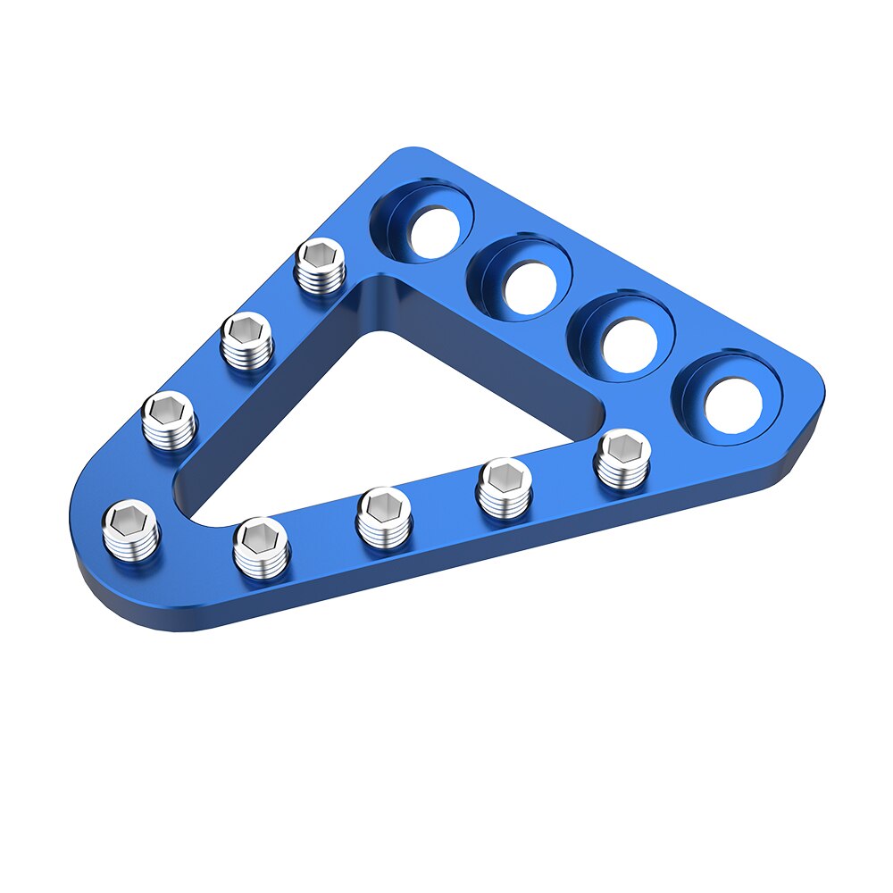 Brake Pedal Tip Pads Adjustable For KTM 250 350 450 500 SXF Factory Edition XCF SX XC EXCF EXC XCW TPI - Motorcycle: blue