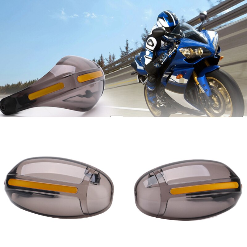 Motorcykel smuts cykel handskydd skoter vindkörning fallande händer skydd 22mm styr 2 st / par
