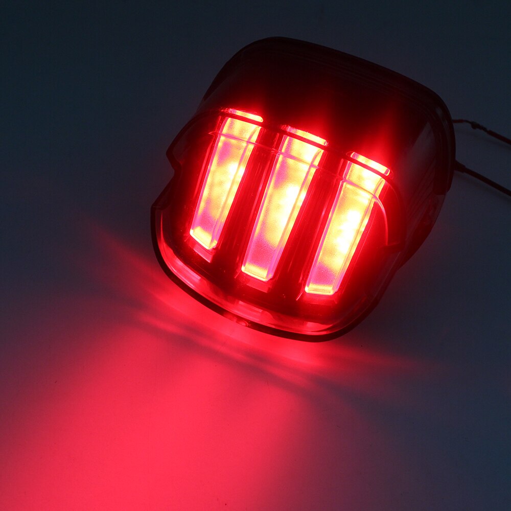 Led baglygte baglygte bremselys motorcykel til fede 883 1200 glidende bremselys