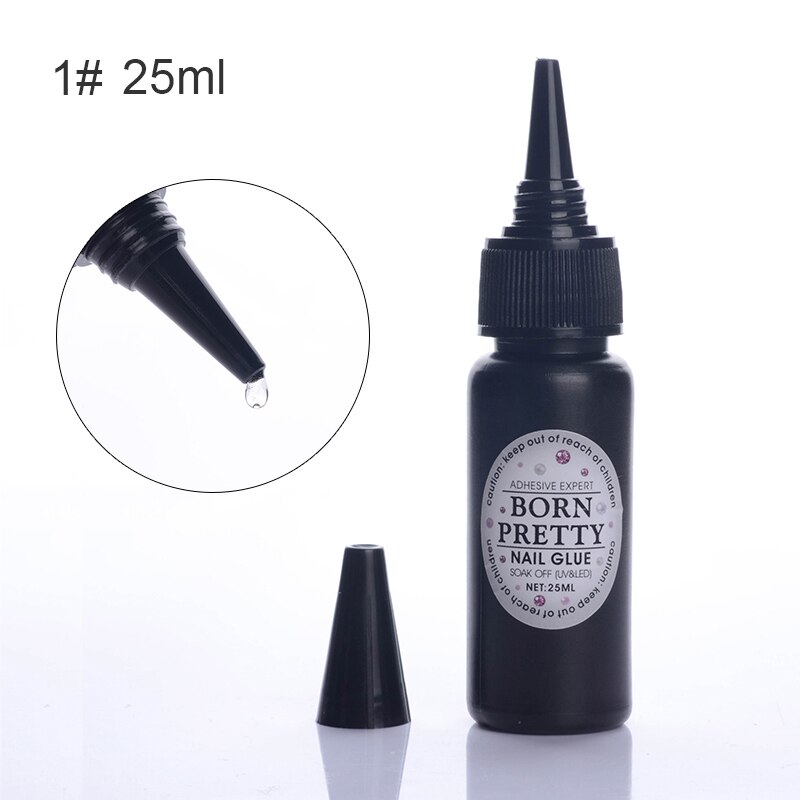 Geboren Pretty 1 Fles Clear Nail Decoratie Rhinestone Lijm Snel Droog Voor Uv Led Nail Art Tool Nail Art Tool