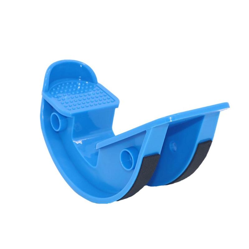 Balancín de pie para pantorrilla, tabla de estiramiento de tobillo para Tendinitis de Aquiles, estiramiento muscular para pies, Yoga, Fitness, Pedal de masaje deportivo: Azul cielo