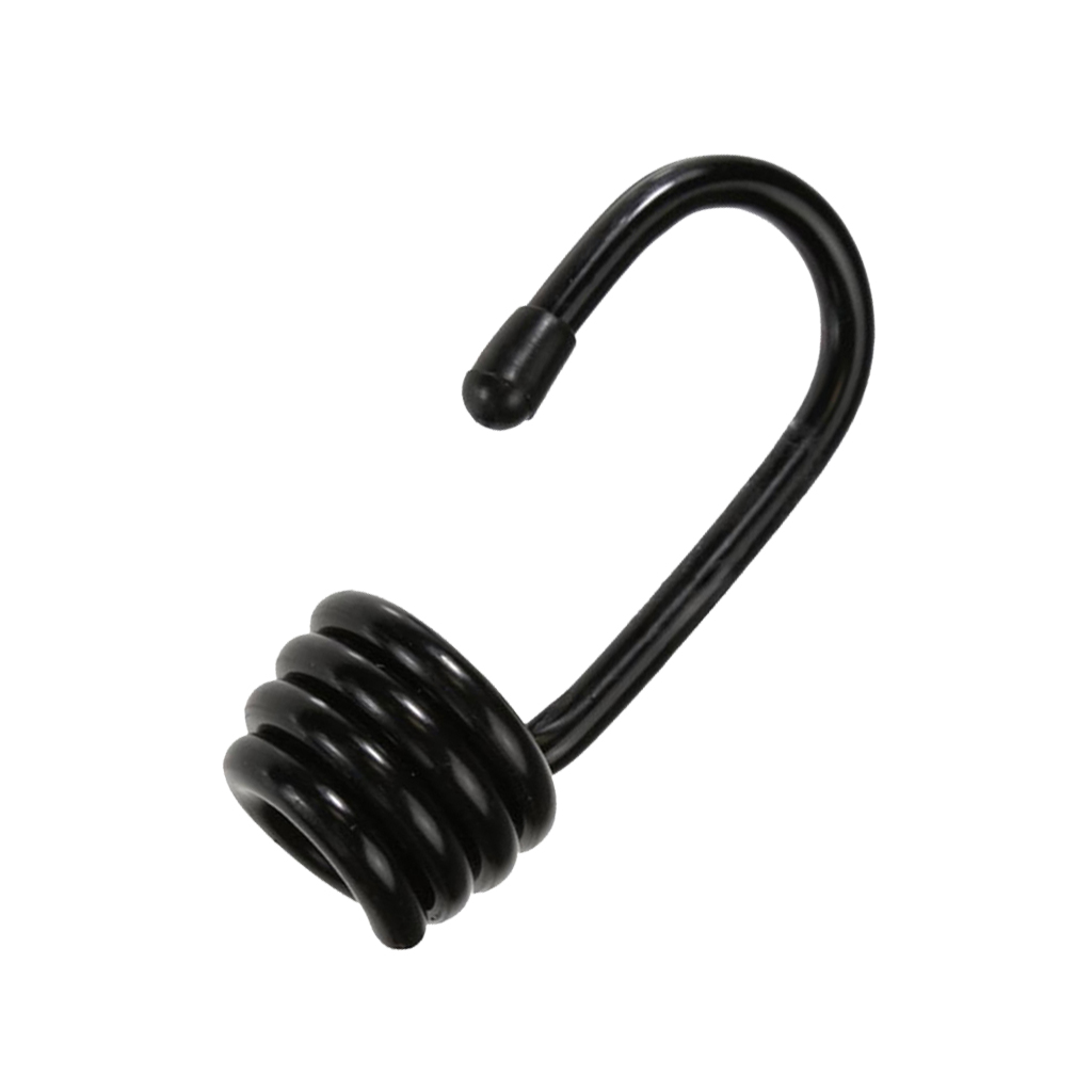 12 Pieces Strong Durable Steel Wire End Hooks for 6mm Marine Boat Shock Cord Bungee Rope Luggage Tie Down Straps DIY